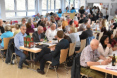Bürgermeister Davide Licht, Ortsvorsteher Gerd Schäfer, Dieter Dürrschnabel vom Chorverband und Vorsitzender Manfred Bittner