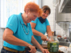 In der Küche gab es immer viel zu tun, danke an die fleißigen Helferinnen!