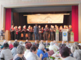 Der Liederkranz Dotternhausen bei der Eröffnung